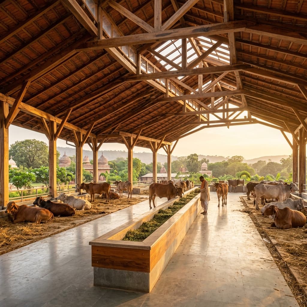 Build 500 Cow Shelter