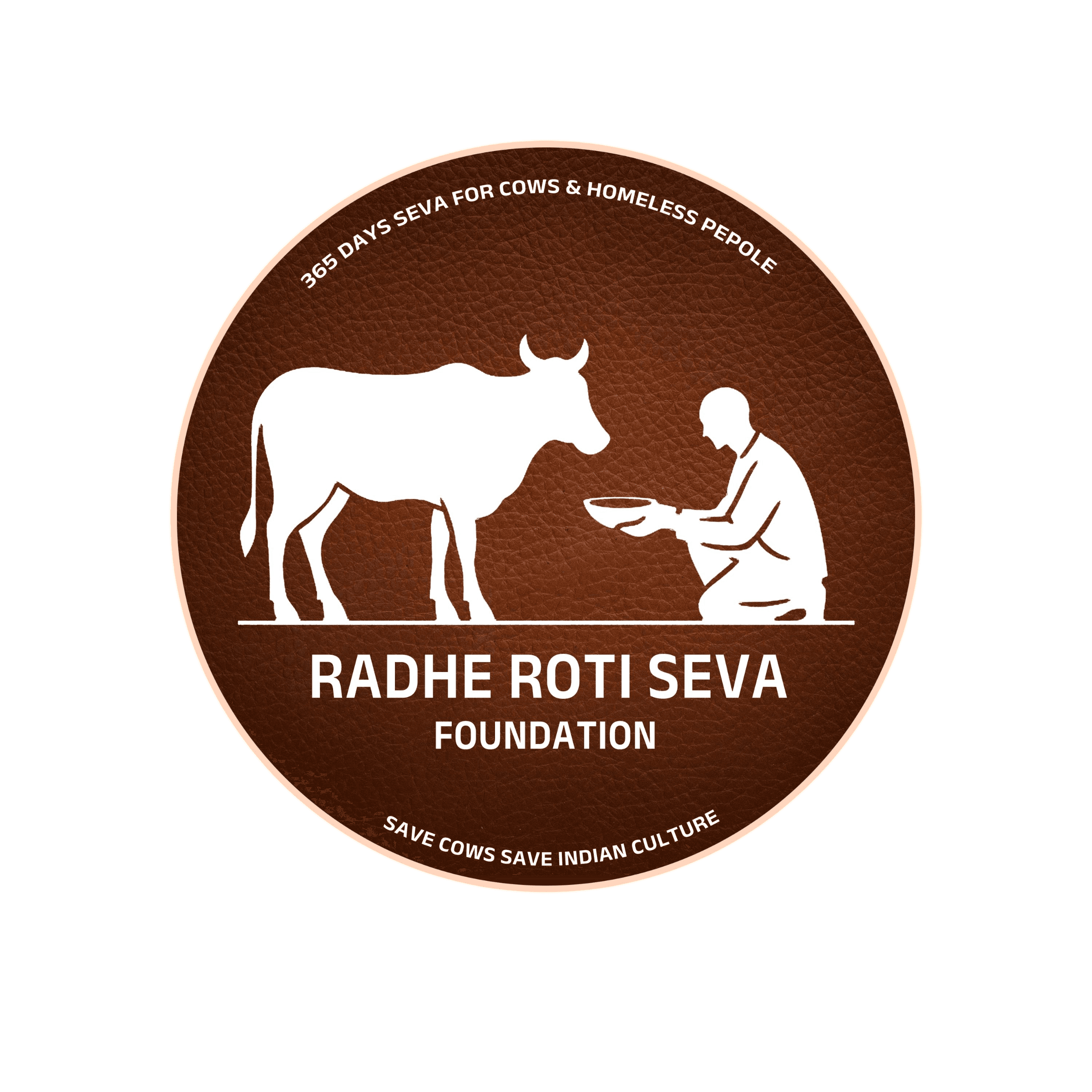 Radhe Roti Seva Foundation Logo