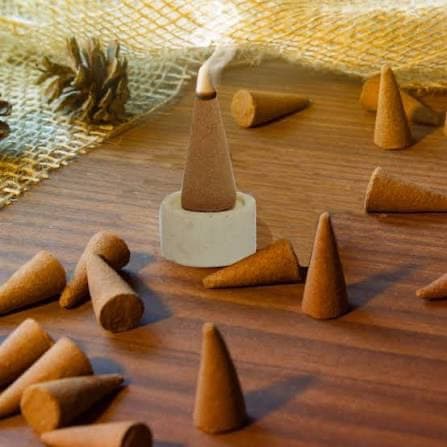 Handcrafted Organic Guggul Dhoop Cones